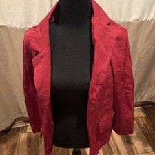 Ladies Burgundy Medium Blazer