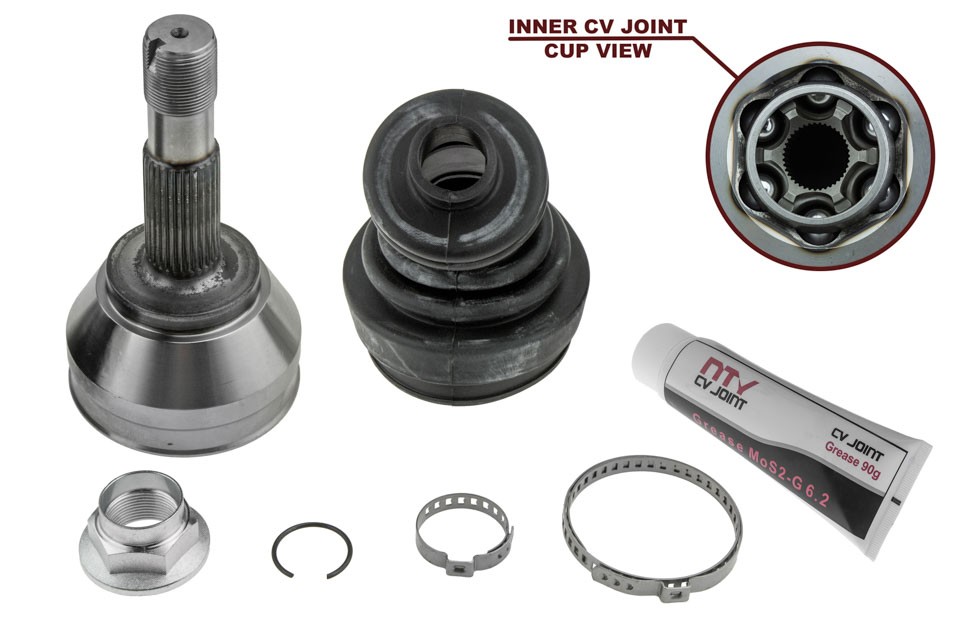 Driveshaft CV joint Wheel Side NPZ-FT-019 NTY for PEUGEOT FIAT CITROËN - Image 12