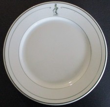 Vintage Souvenir Warwick China Advertising Plate Mr. Peanut Planters Peanuts