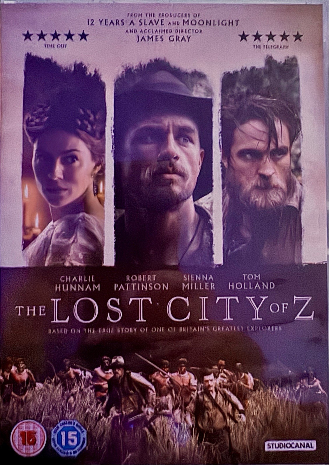 The Lost City of Z DVD (2017) Tom Holland New Sealed DVD