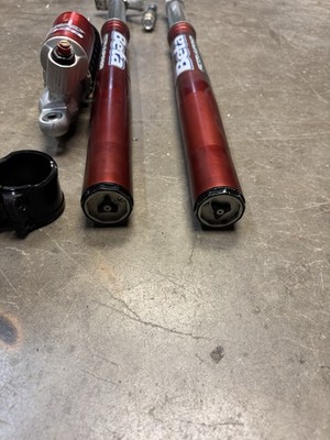 Beta Xtrainer GP Fork And Shock Kit. Sprung And Valved For 160 Lb A Rider.