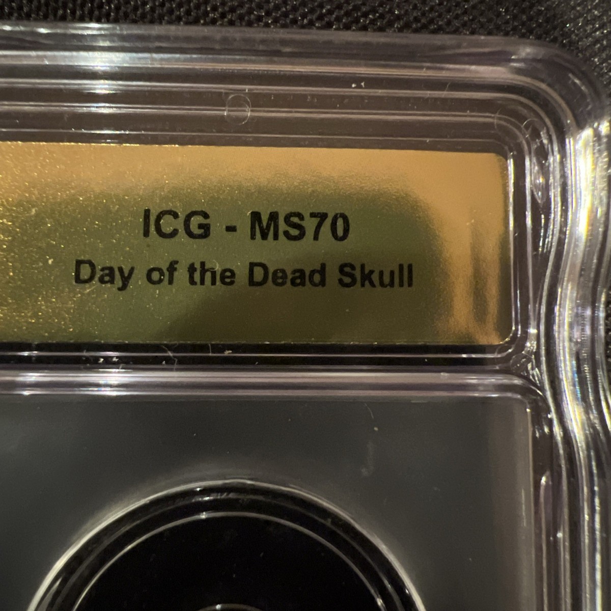Gold Day of the Dead Skull 1/200 ICG Certified MS70🔥Gold Label | eBay