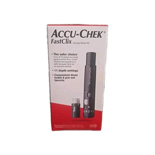 Accu-Chek FastClix Lancing Device and 6 Lancets for Diabetic Testing​  05/2026