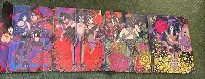 Vintage 1978 Original KISS Mural Posters 1-4 | eBay