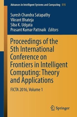 Proceedings of the 5th International Conference on Frontiers ... - 9789811031526