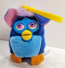 McDonalds 2000 Happy Meal Furby Plush Keychain Clip