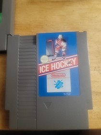 5 NES GAME LOT - Tmnt 2, Gyromite, Tecmo Bowl, Double Dribble, Ice Hockey 