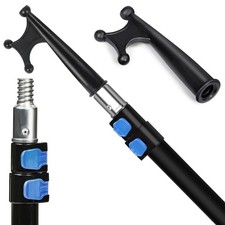 Boat Hooks for Docking,3ft Telescoping Pole with Hook,Sturdy and Lightweight ...