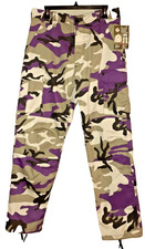 Rothco Military Camouflage BDU Cargo Army Fatigue Combat Pants Mens XL 4925