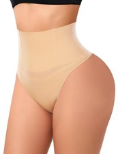 Werena Tummy Control Thong Shapewear Seamless Shaping Thong Panties Sz XL