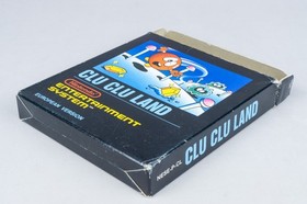 Nintendo NES *Clu Clu Land* OVP CIB PAL B CL-EEC/FRG Bienengr&auml;ber +