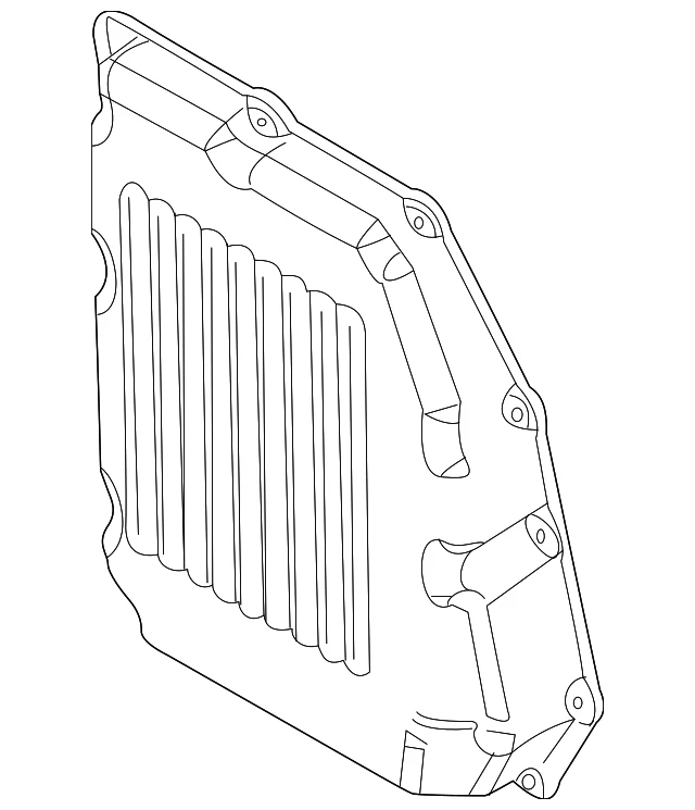 Pan de transmisión genuino Land Rover Freelander 2 Range Rover Evoque LR000865 Foto 2 de 3