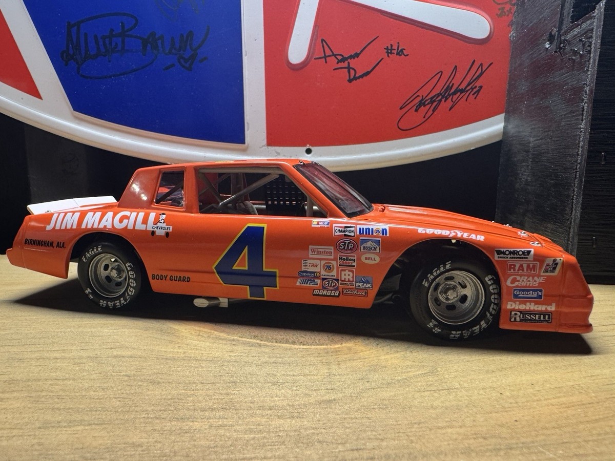 1983 Monte Carlo #4 Jim Magill MARK MARTIN 1:24 diecast BANK 1 of