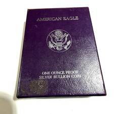 1991 Proof America Silver Eagle With Box (#1934)