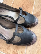 Schöne & süße Echtleder Pumps   Größe 38