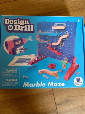 Educational Insights Design & Drill Marble Maze - Murmelbahn Konstruktionsspielzeug 5+