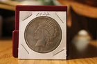 1922 -p Peace Silver Dollar VF Mint Coin Fine/extraFine  Free Shipping