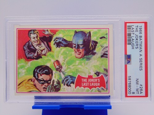 1966 Topps Batman Red Bat #26A The Joker's Last Laugh
