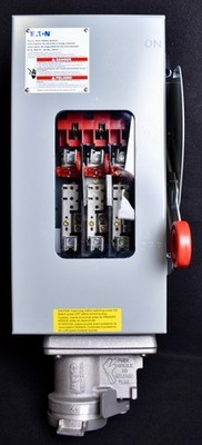 Eaton Safety Switch 3 Pole Fusible 60A 600V Type 12 DH362FDK2WRW