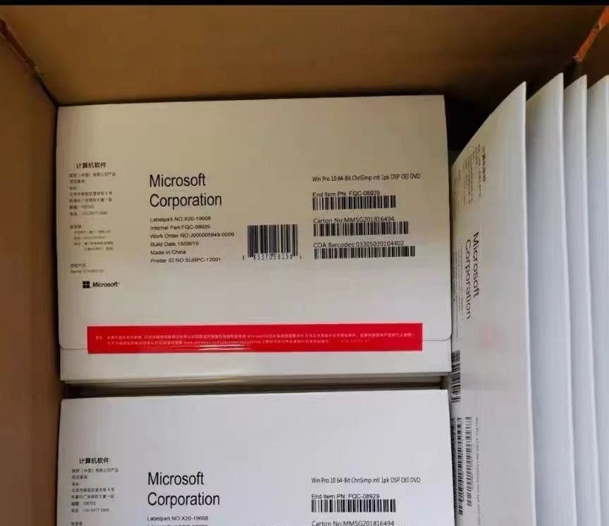 DVD Win 10 Pro 64 bits con clave de producto NUEVO sellado y stock en EE. UU. y envío GRATIS