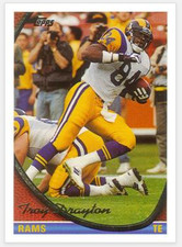 1994 Topps Football - Vets/RCs #1-660 - You Pick - Complete Your Set