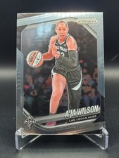 2025 Panini WNBA Prizm A'ja Wilson #76 Las Vegas Aces Basketball Card
