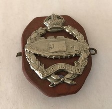 WW2 Royal Tank Regiment Corps Collar Badge (Lounge)