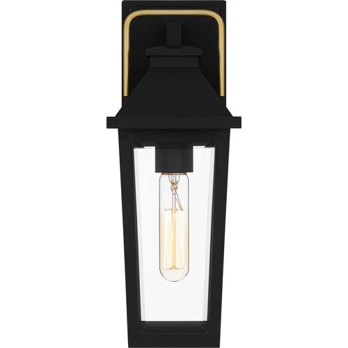 Buckley 1-Light Outdoor Wall Mount in Matte Black - Picture 3 of 7