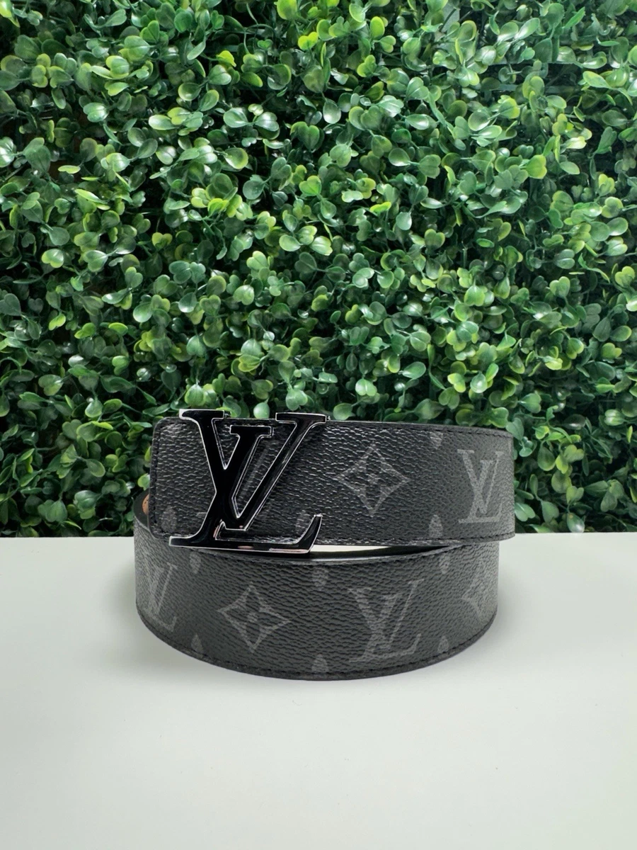 Louis Vuitton Leather Black Belts for Men for sale | eBay