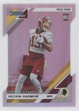 2019 Panini Donruss Rookies Press Proof Silver Die-Cut 13/75 Kelvin Harmon 0q3