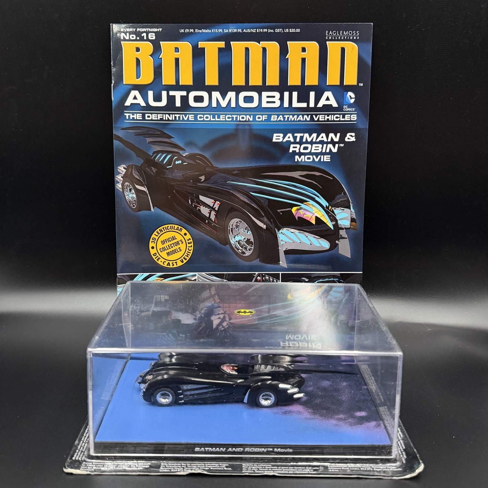 Eaglemoss Batman Automobilia Issue #16 - Batman & Robin Movie Model + Magazine