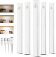 Unterbauleuchte LED 30Cm Dimmbare Nachtlicht Mit Bewegungsmelder Kalt Weiß 5Er