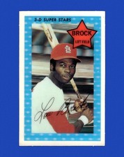 1971 Kellogg's Set-Break # 17 Lou Brock NM-MT OR BETTER *GMCARDS*