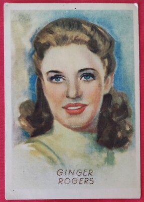 CP card artist actress: GINGER ROGERS