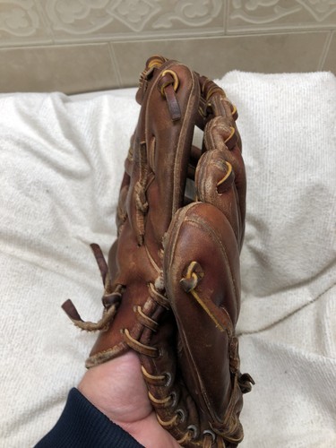 "Guante de béisbol softbol Rawlings SG-57 12,5"" totalmente roto en reemplazo tiro derecho" - Imagen 6 de 23