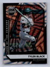 TYLER BLACK 2021 ELITE EXTRA EDITION BASEBALL TURN OF THE CENTURY RC /121 *10665