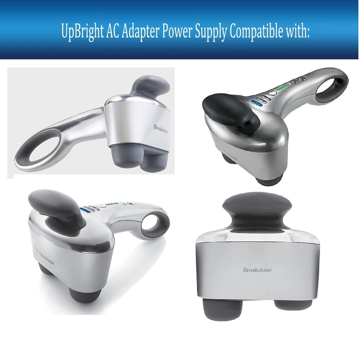 Brookstone Max 2 Cordless Neck, Back Percussion Massager Brookstone Max 2 Cordless Neck, Back Percussion Massager