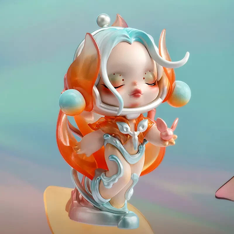 POP MART SKULLPANDA フィギュア 5体セット POP MART SKULLPANDA スカルパンダ City of Night シリーズ