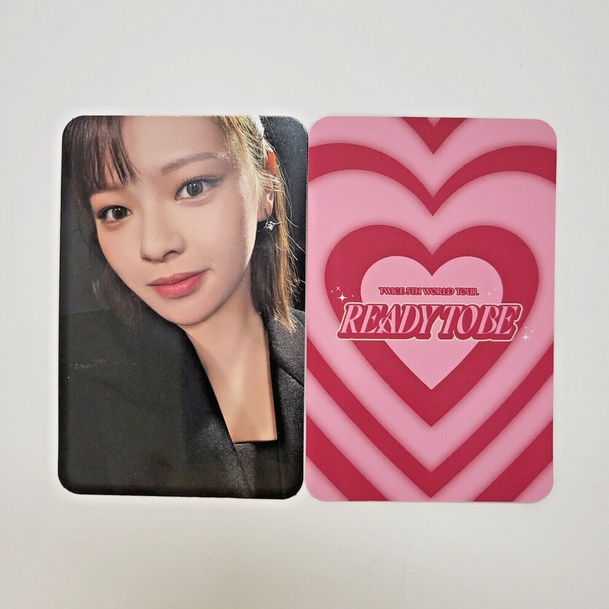 TWICE 5th World Tour READY TO BE Goods JYP POB Photo Card Official