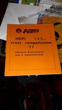 libretto uso e manutenzione ASPES Hopi 125 cross