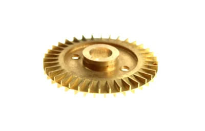 NO BRAND Brass Double Side Water Pump Impeller OD 60mm x ID 12mm