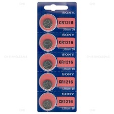 5 SONY CR1216 CR 1216 3v lithium battery