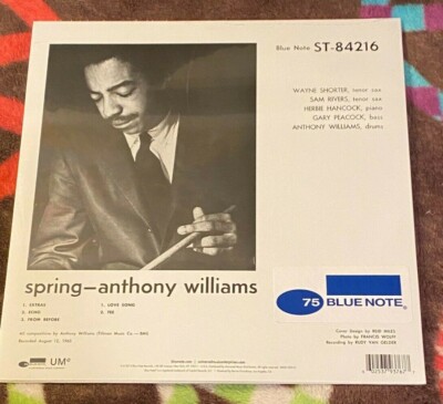 TONY WILLIAMS - Spring ~ BLUE NOTE 84216 {sealed reissue} w/Rivers