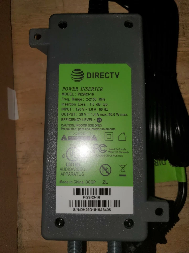 DirecTV SWM 29V Power Inserter- PI29R3-16 - Image 3 of 4
