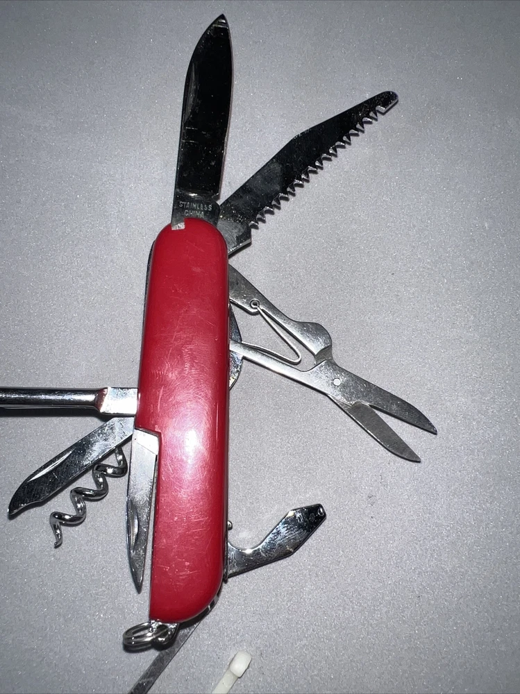 multi tool Folding Pocket Knife 12 Piece Utility Complete EDC Camping Hiking multi tool Folding Pocket Knife 12 Piece Utility Complete EDC Camping Hiking