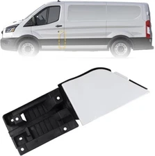 15-23 Ford Transit 150 250 350 Gas Fuel Filler Door Housing Pocket Hinge & White