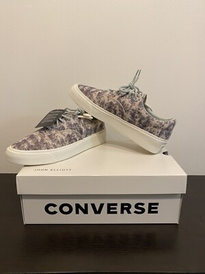 CONVERSE X JOHN ELLIOTT SKID GRIP OX French Oak Green size 9.5 Fit Like 10.5