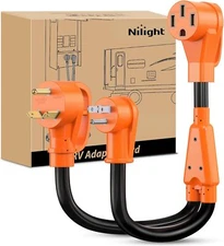 Nilight RV Adapter Cord 29 Types rv power cord adapter for RV Camper Van Trailer