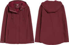 Ex-store Women's Soft-shell Hooded Jacket With Inner Fleece