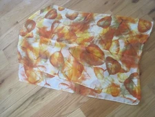 Silk Feel Polyester Autumn Fall Scarf 60" x 20" NIP